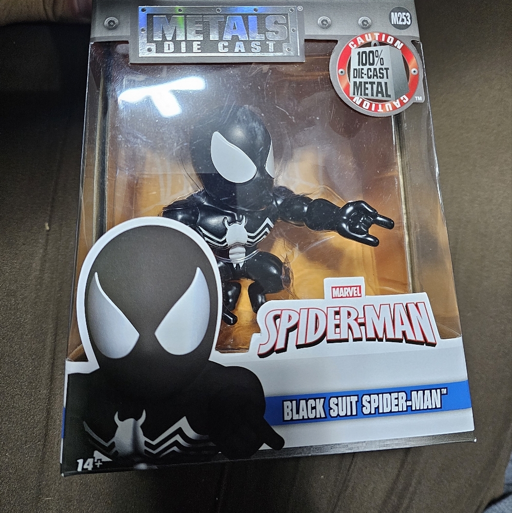 2016 JADA METALFIGS M253 SPIDER-MAN BLACK SUIT SPIDER-MAN